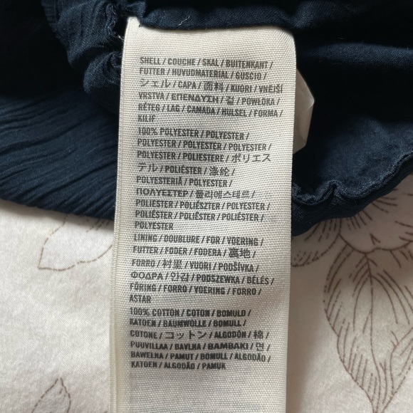 Abercrombie Y2K Navy Button Down Ruffle Cami Tie Waist Small Bratz Mallcore VTG - Picture 3 of 8